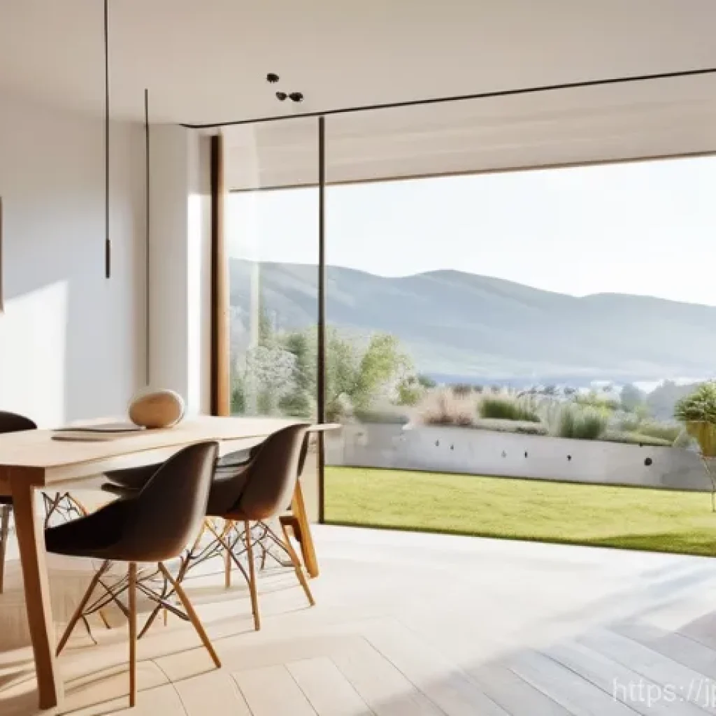 건축사와 건축 비용 효율화 사례 - **Initial Consultation & Dream Visualization:**
    "A bright, naturally lit architect's office. A f...