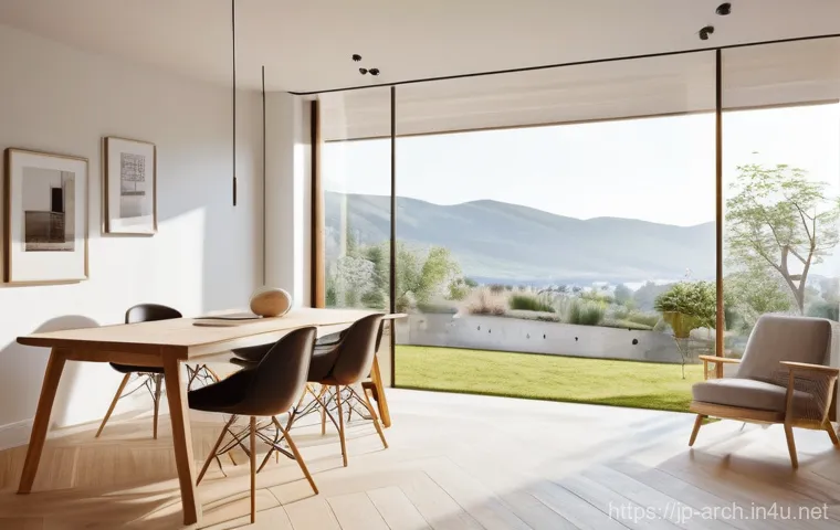 건축사와 건축 비용 효율화 사례 - **Initial Consultation & Dream Visualization:**
    "A bright, naturally lit architect's office. A f...