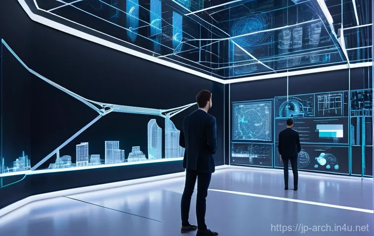 건축사와 스마트 빌딩 기술 - **"An impressive and sustainable smart building exterior, embodying the 'future of architecture coex...