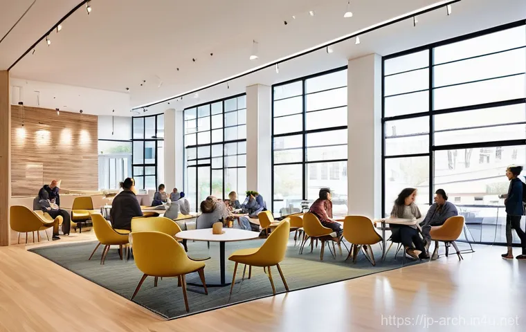 건축사와 예술적 건축물 설계 사례 - **Prompt:** A vibrant, sustainable urban building, seamlessly blending advanced green architecture w...