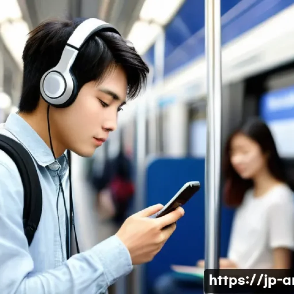 건축기사 시험 공부에 필요한 앱 추천 - A modern Japanese student studying for the architect certification exam using a smartphone app on a ...