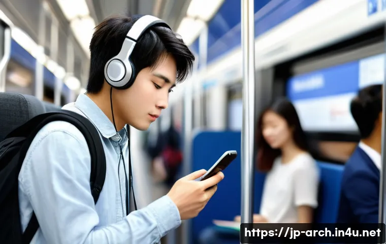 건축기사 시험 공부에 필요한 앱 추천 - A modern Japanese student studying for the architect certification exam using a smartphone app on a ...